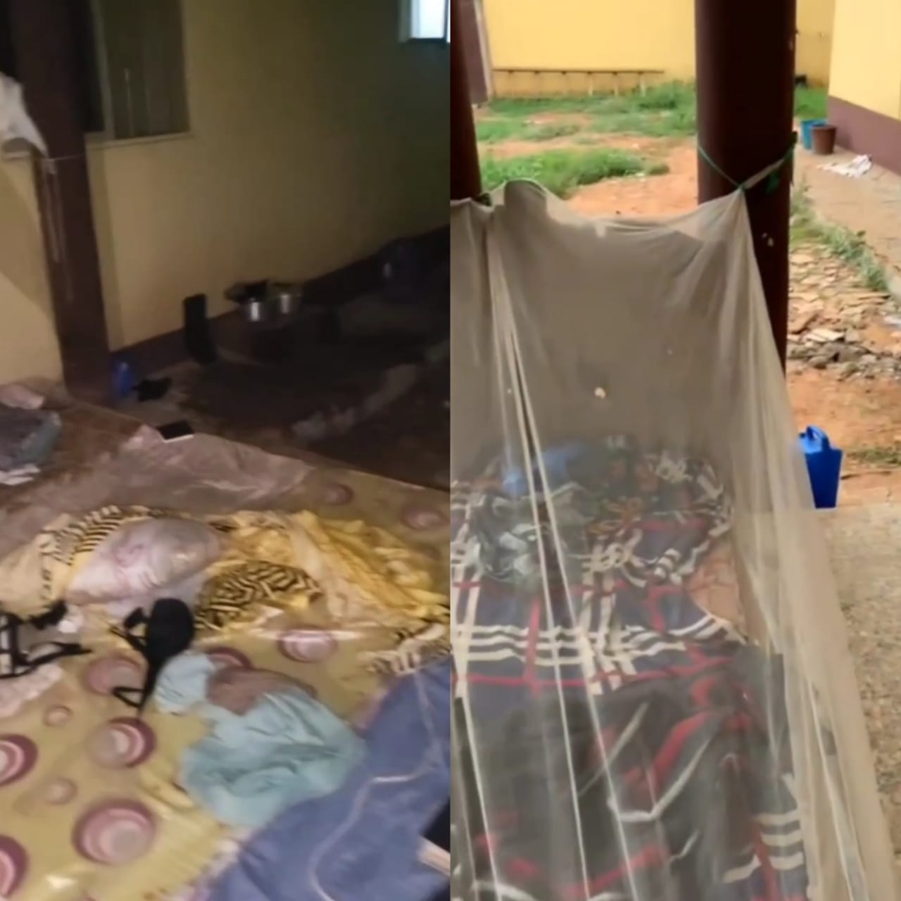 See the deplorable state of the corpers lodge in Asaba (photos/video)