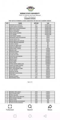 BOSU releases Remedial Programme Admissions, 2022/2023