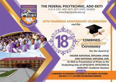 Fed Poly Ado-ekiti 18th Convocation Ceremony