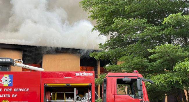 Fire guts UNIBEN female hostel