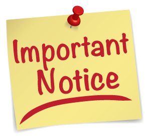 IBBUL SUG notice on opening of portal 