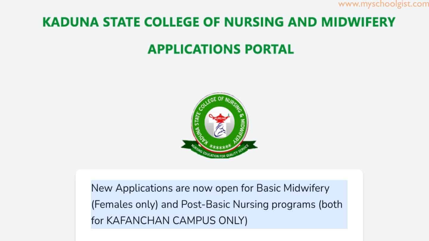 Kaduna State College of Nursing and Midwifery (KSCNM) Admission Form