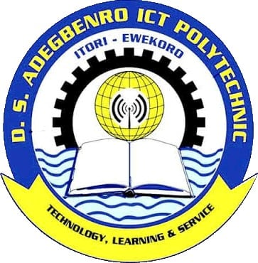 DS Adegbenro ICT Polytechnic Post UTME Form