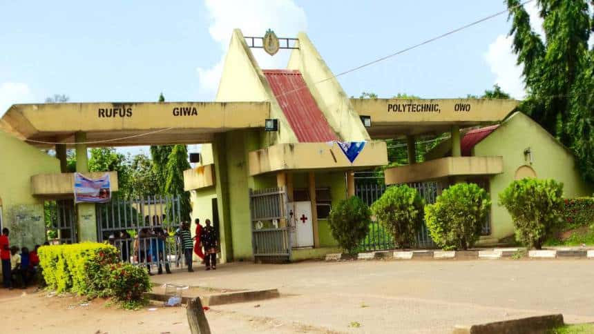 Rufus Giwa Poly Announces Resumption