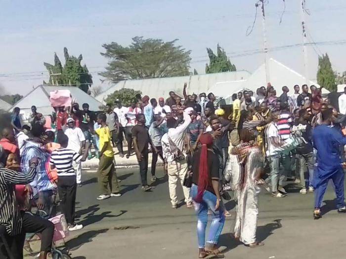 TASU students protest exams extension