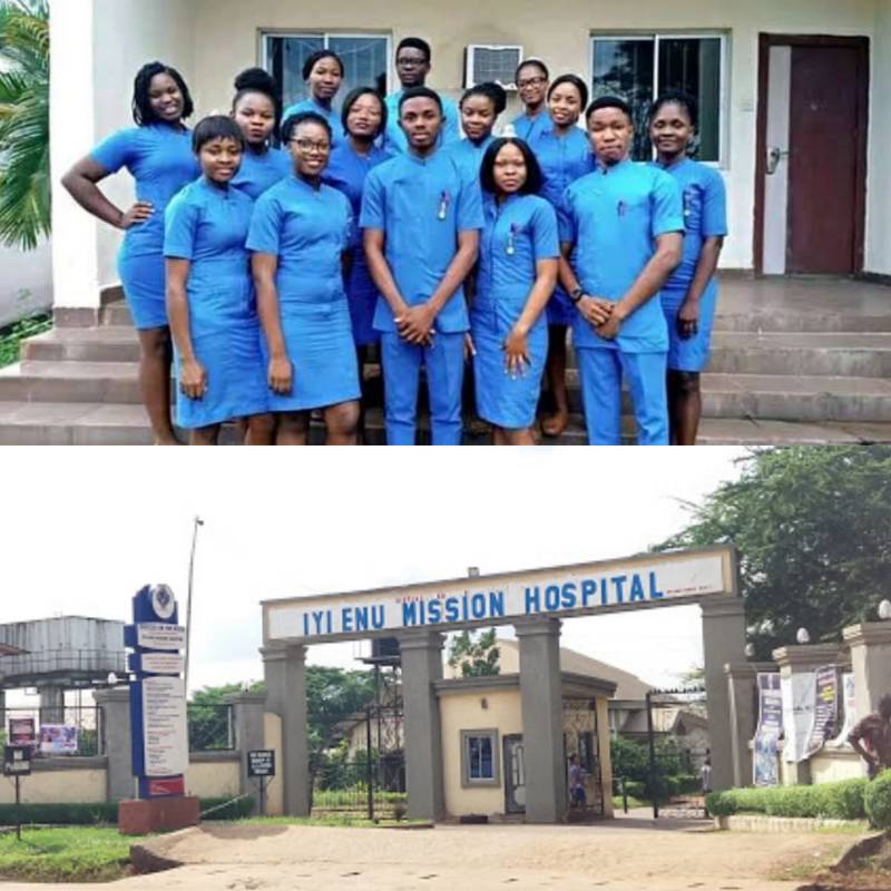 Iyi-Enu Mission Hospital School of Nursing Admission List 