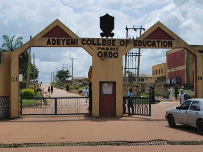 Adeyemi College of Education, Ondo, ACEONDO part-time degree admission list