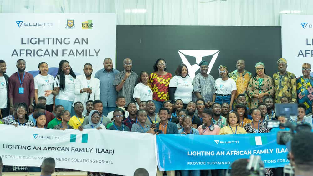 BLUETTI and YABATECH Holds 'Lighting an African Family' Charity Event