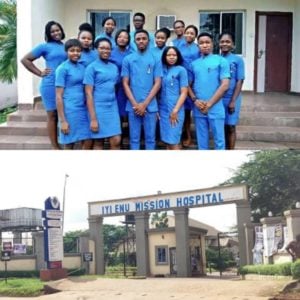 Iyi-Enu Mission Hospital School of Nursing Entrance Exam Result