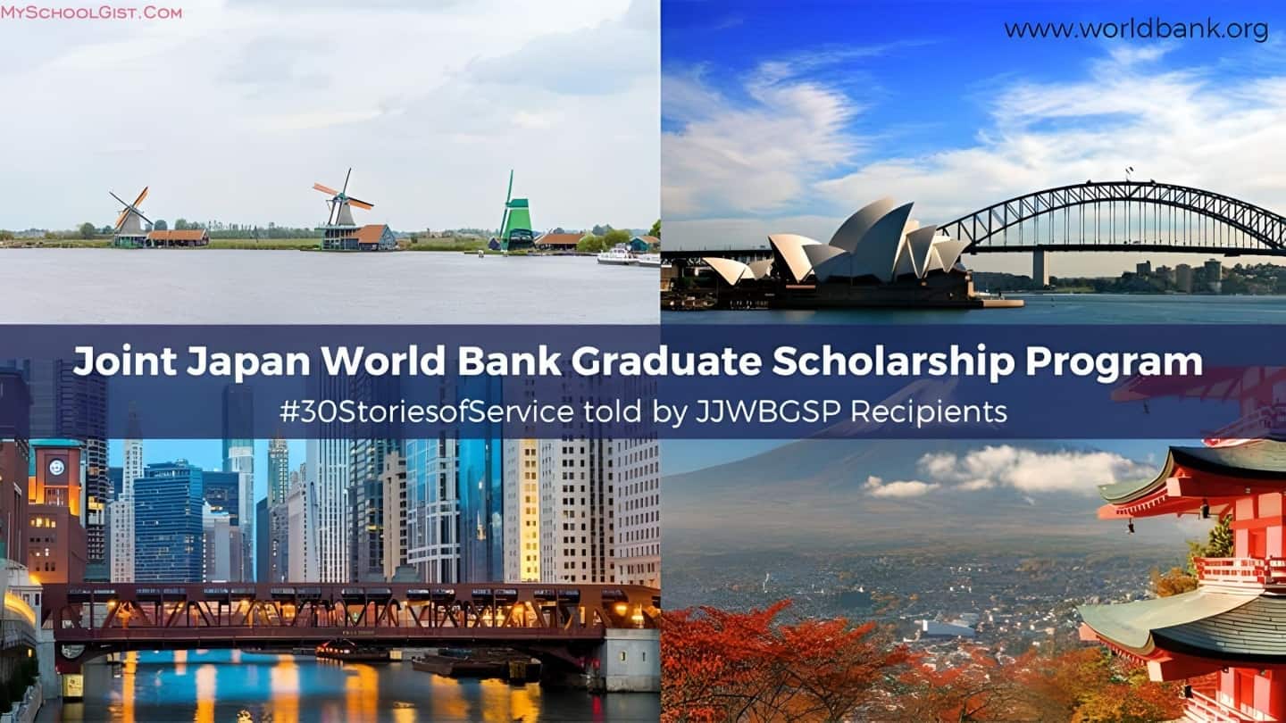 Joint Japan/World Bank Graduate Scholarship Program (JJWBGSP)