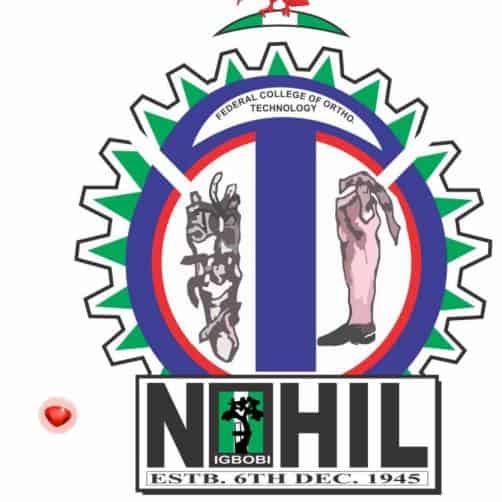 NOHIL Federal College of Orthopaedic Technology Post UTME Form