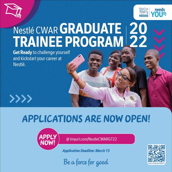 Nestle Graduate Trainee Program