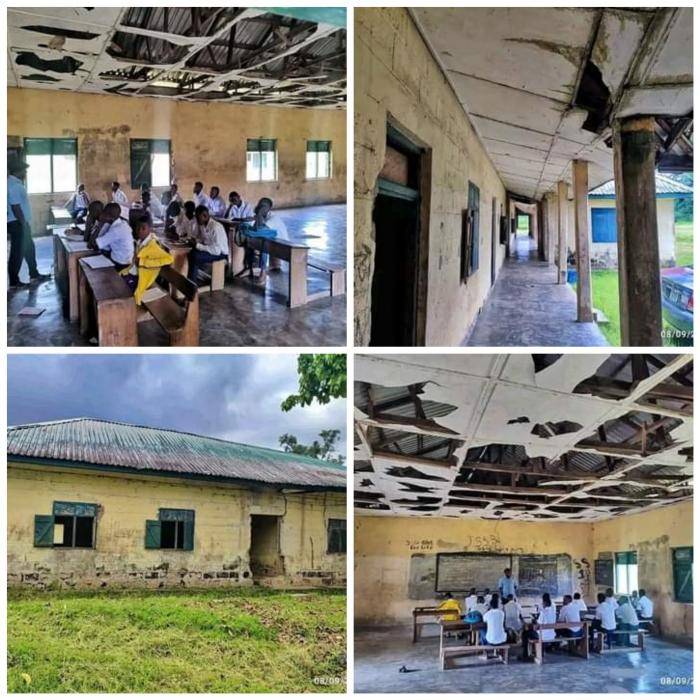 See the deplorable state of a school in Bayelsa community (photos)