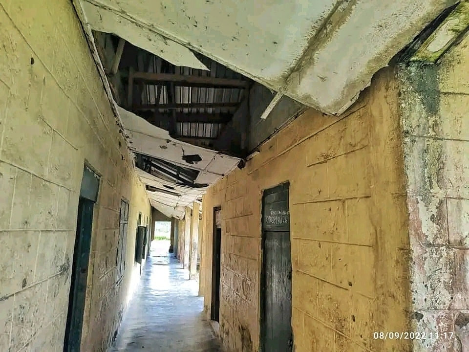 See the deplorable state of secondary school in Bayelsa community (photos)