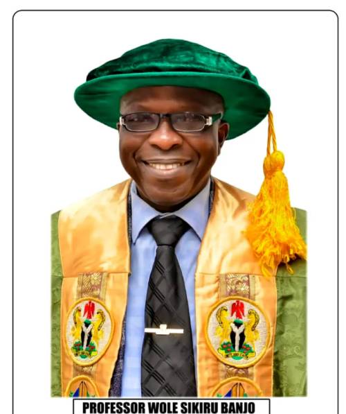 TASUED Vice Chancellor - Prof. Oluwole Banjo