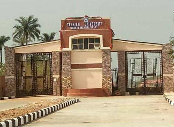 Tansian University (TANU) Post-UTME