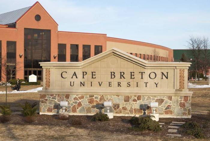 2021 Major Entrance Scholarships at Cape Breton University, Canada