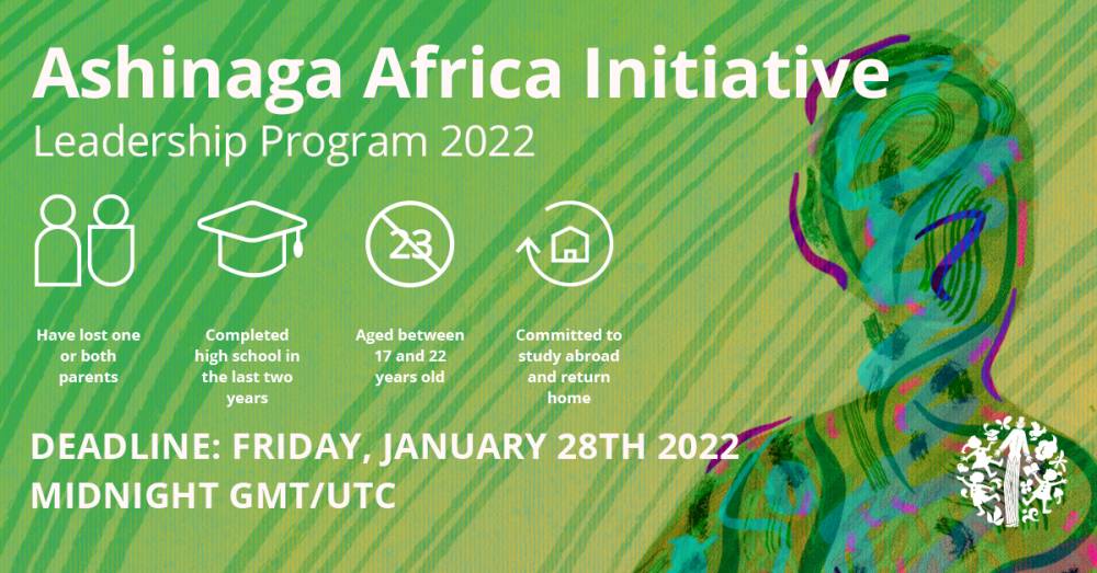 Ashinaga Africa Initiative Program 2022