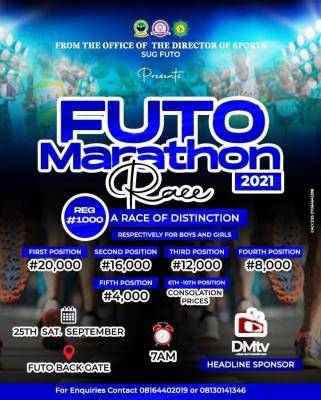 FUTO SUG announces marathon race for students