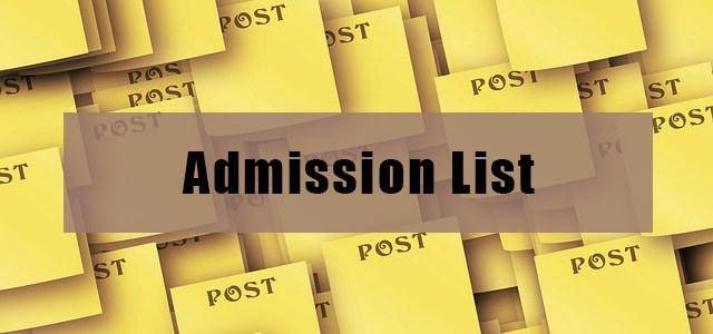 GOMSU supplementary admission list for 2020/2021 session