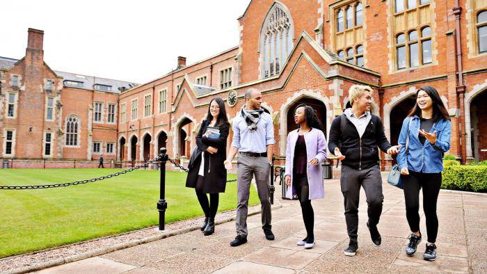 INTO Progressors International Scholarships at Queen’s University Belfast, UK - 2022