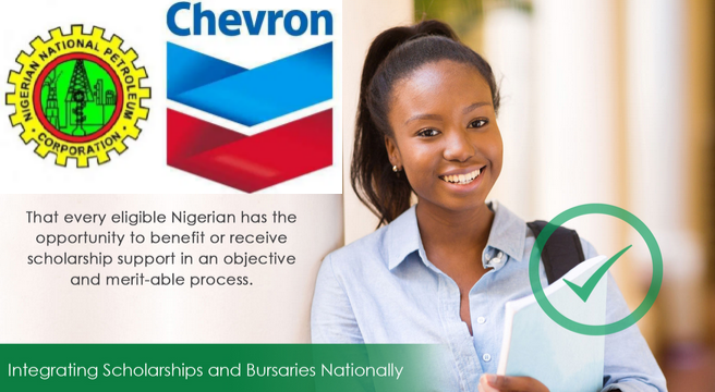 NNPC/Chevron JV National University Scholarship Award - 2023