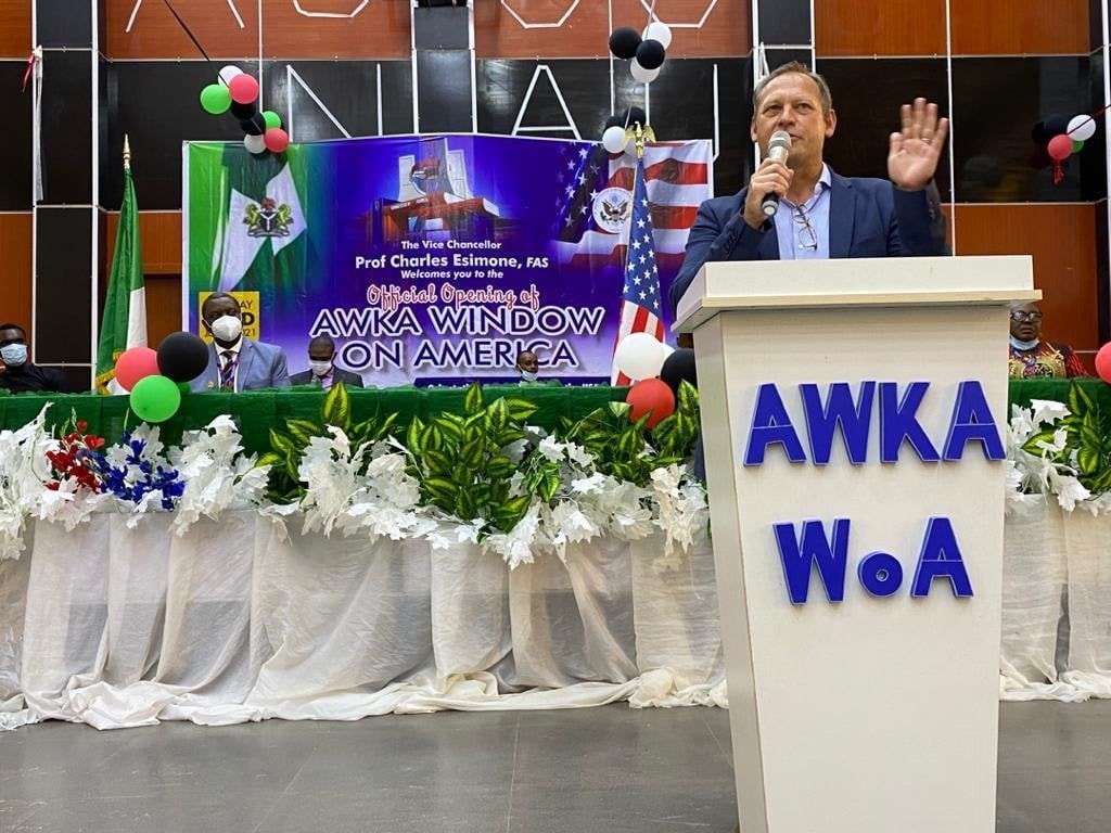 U.S. Embassy unveils 'Window on America' in UNIZIK